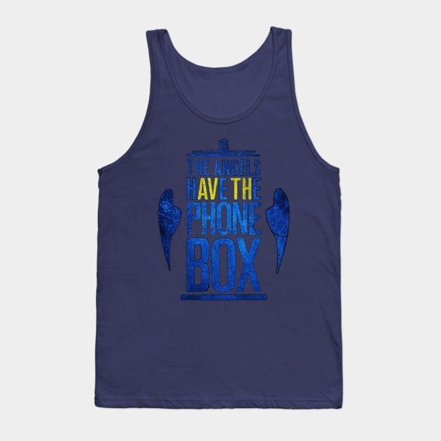 Angels have phone box Tank Top by Rikux